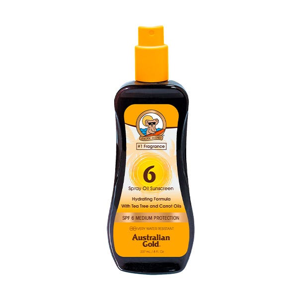 Spray Oil Sunscreen Spf 6| 237ML