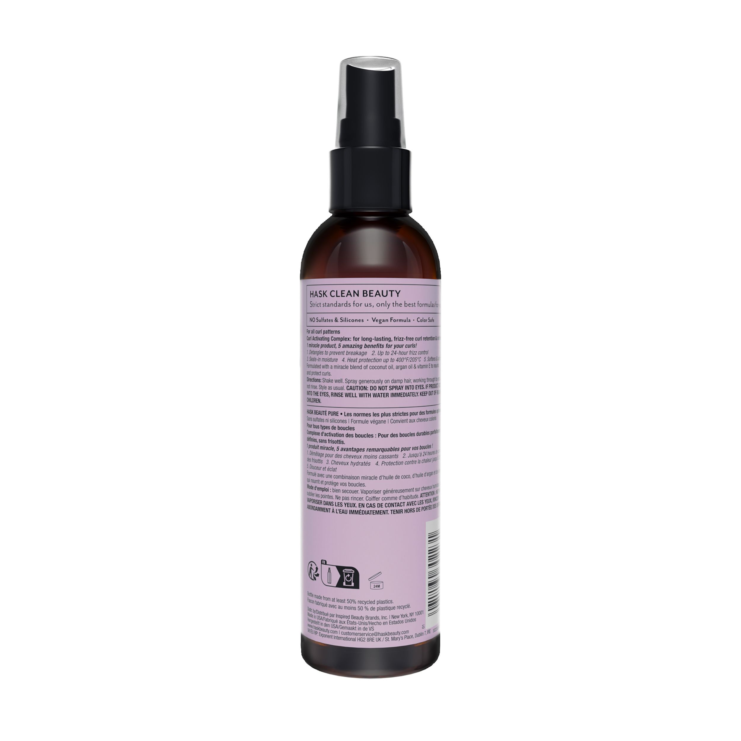 Regenerator za kovrče 5 u 1 u spreju Regeneratori za kovrče Curly Girl Method