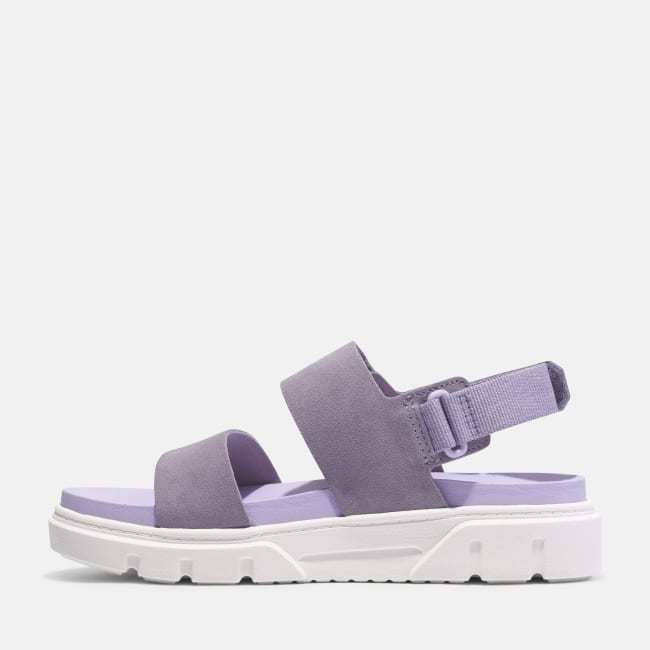 Sandalo a Doppia Fascia Greyfield da Donna in                viola