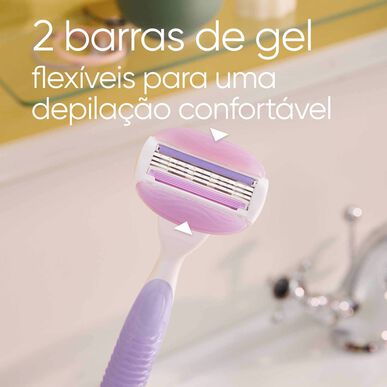 Gillette Venus Comfortglide Breeze bladpåfyll, 4 enheter.