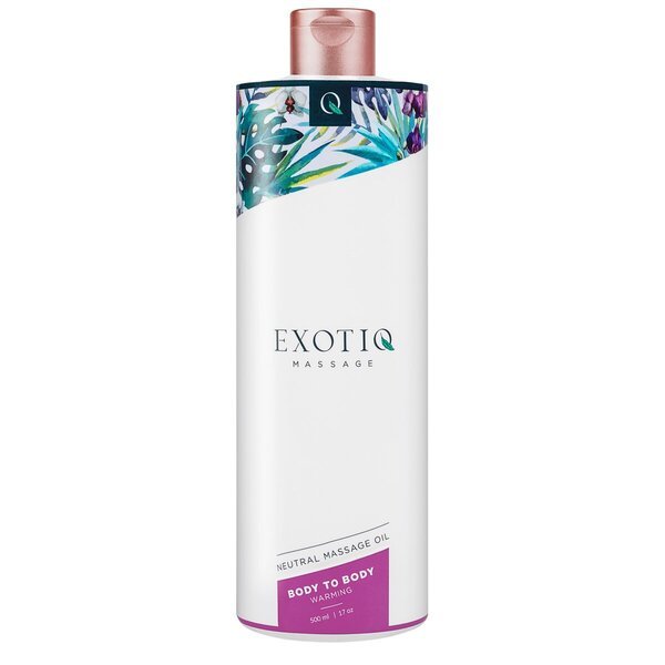 „Exotiq Body To Body“ šildantis masažo aliejus 500 ml<br>500 ml
