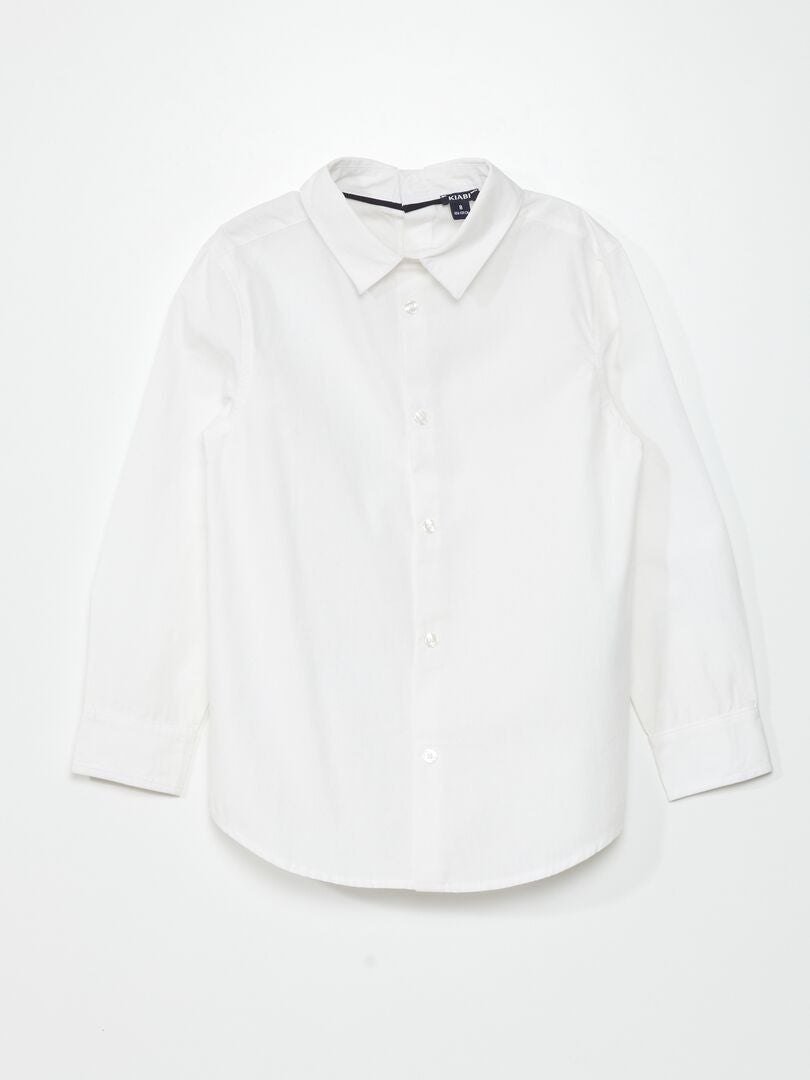 Camisa de popeline - So Easy - Branca