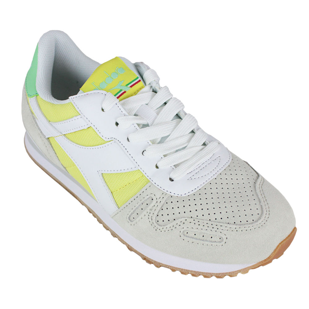 Diadora Sneakers 501.174337 01 C8489 Vit/limelight