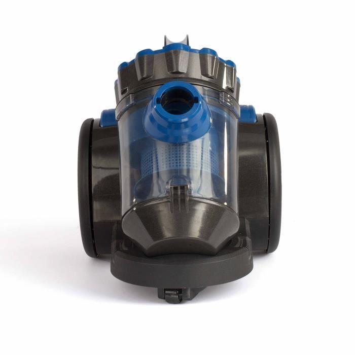 Aspirateur Multi-cyclonique sans sac - LIVOO DOH105B - 700 W - 2 L - 78 dB - Filtre lavable - Embout 2 en 1 - Bleu / Gris