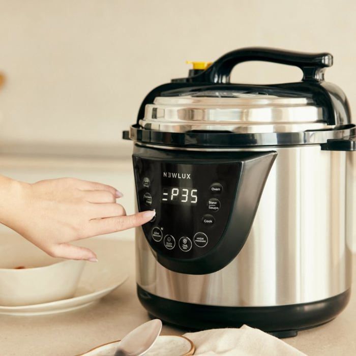 Mijoteuse Électrique Programmable Chef Pot V110. Multicuiseur Électrique Multifonction, 10 Programmes, 1000W, 6L, Conserve L[GA658]