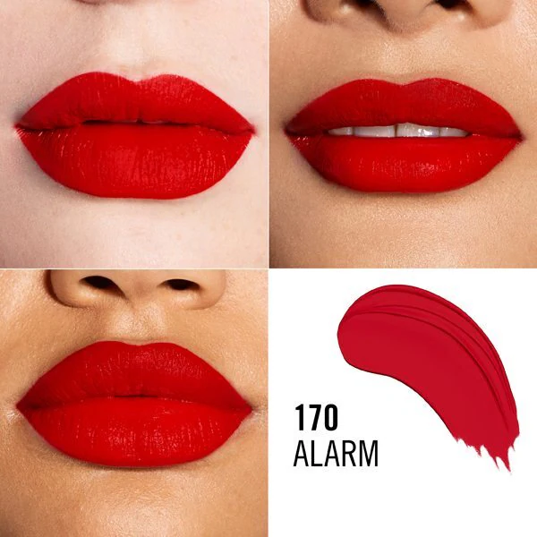 Lápiz labial Rimmel Lasting Finish Alarm 170