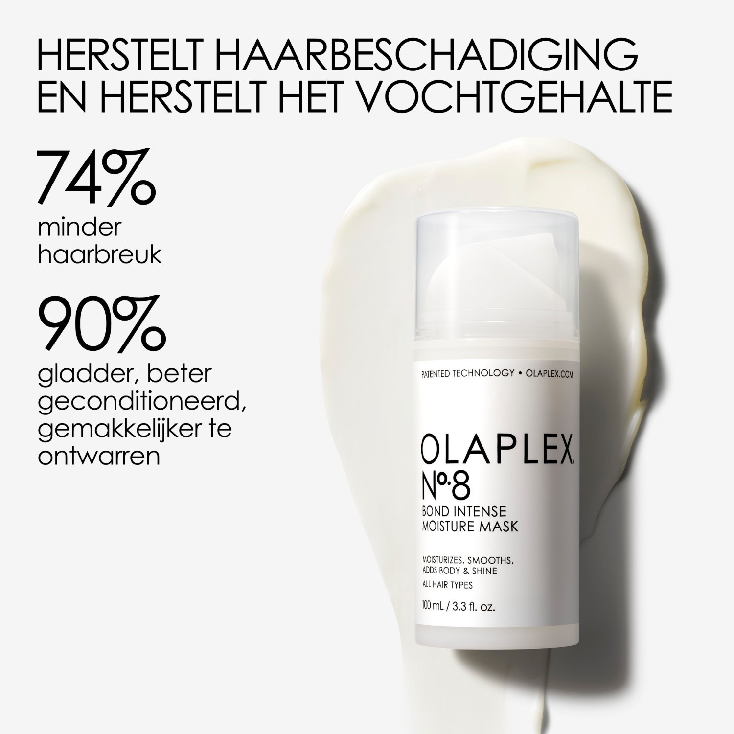 Olaplex Haarmaske Bond Maintenance Nr. 8 Bond Intensive Feuchtigkeitsmaske - 100 ml