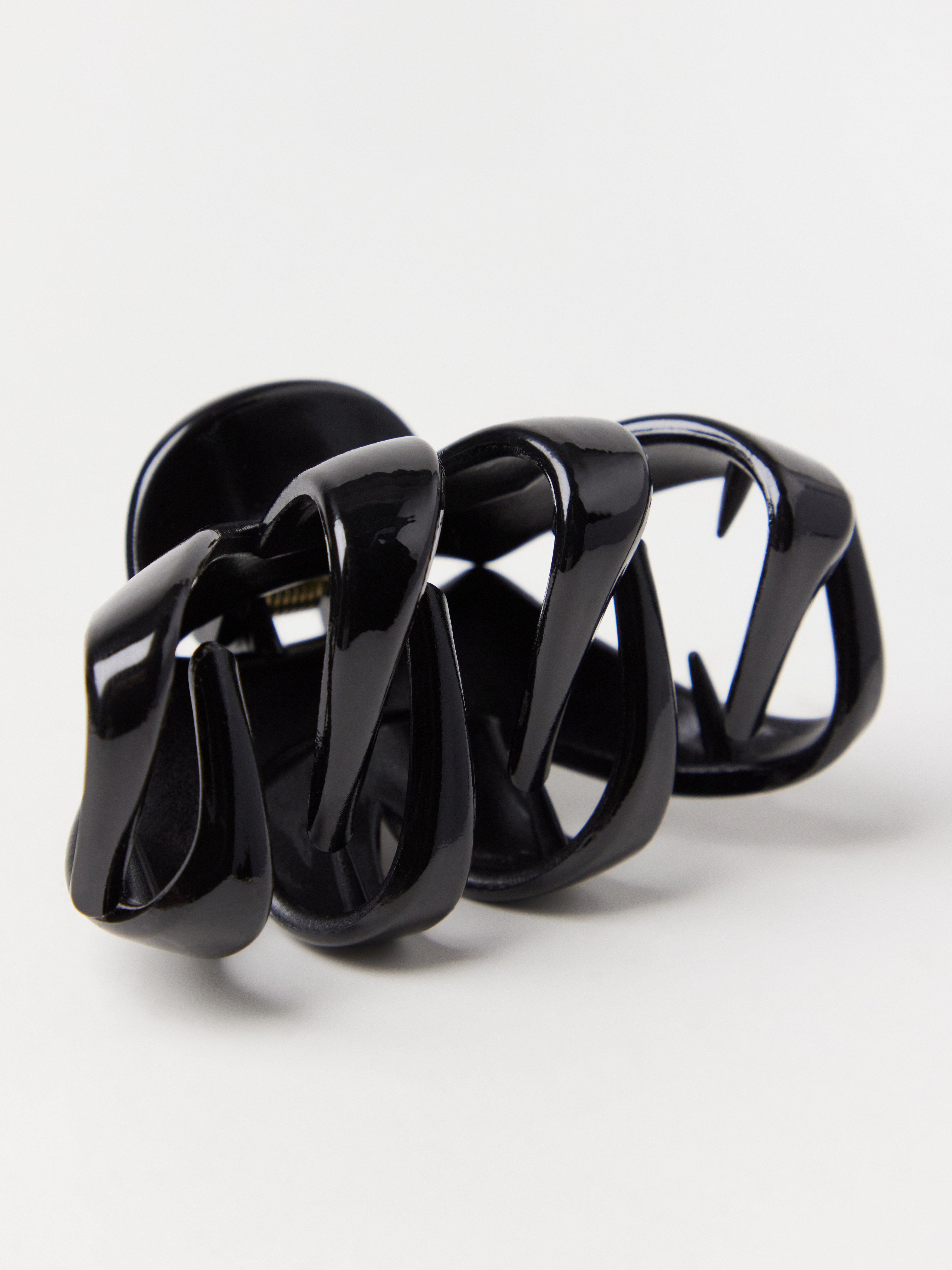 Hårklämma Black