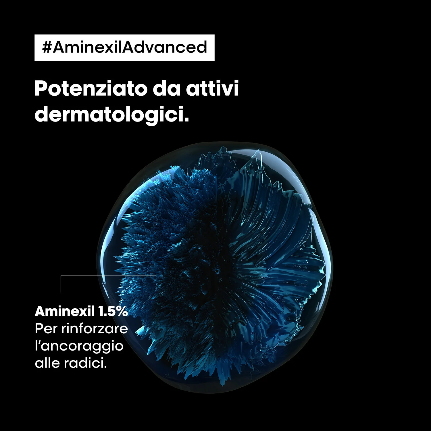 SERIE EXPERT New Aminexil Advanced Siero Fuller & Stronger - Trattamento Anticaduta Capelli, Siero Capelli