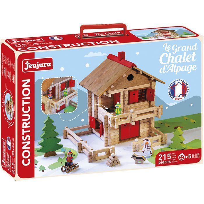 JEUJURA - Construction en bois - Le grand chalet d'alpage - 215 pièces - Dès 5 ans