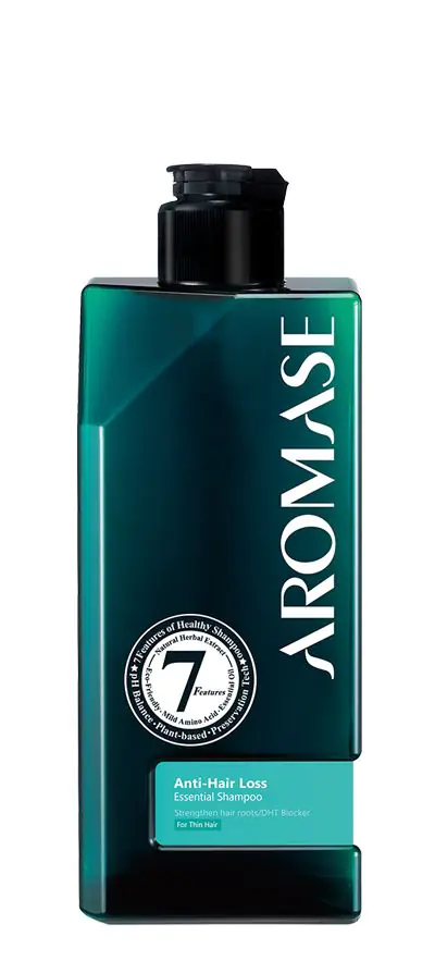 Aromase Anti-Hair Loss EssentialSzampon przeciw wypadaniu włosów do każdego typu skóry głowy, 90 ml