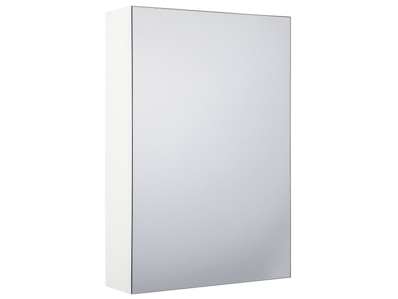 Szafka wisząca łazienkowa z lustrem PRIMAVERA 40 cm 60 cm Biały