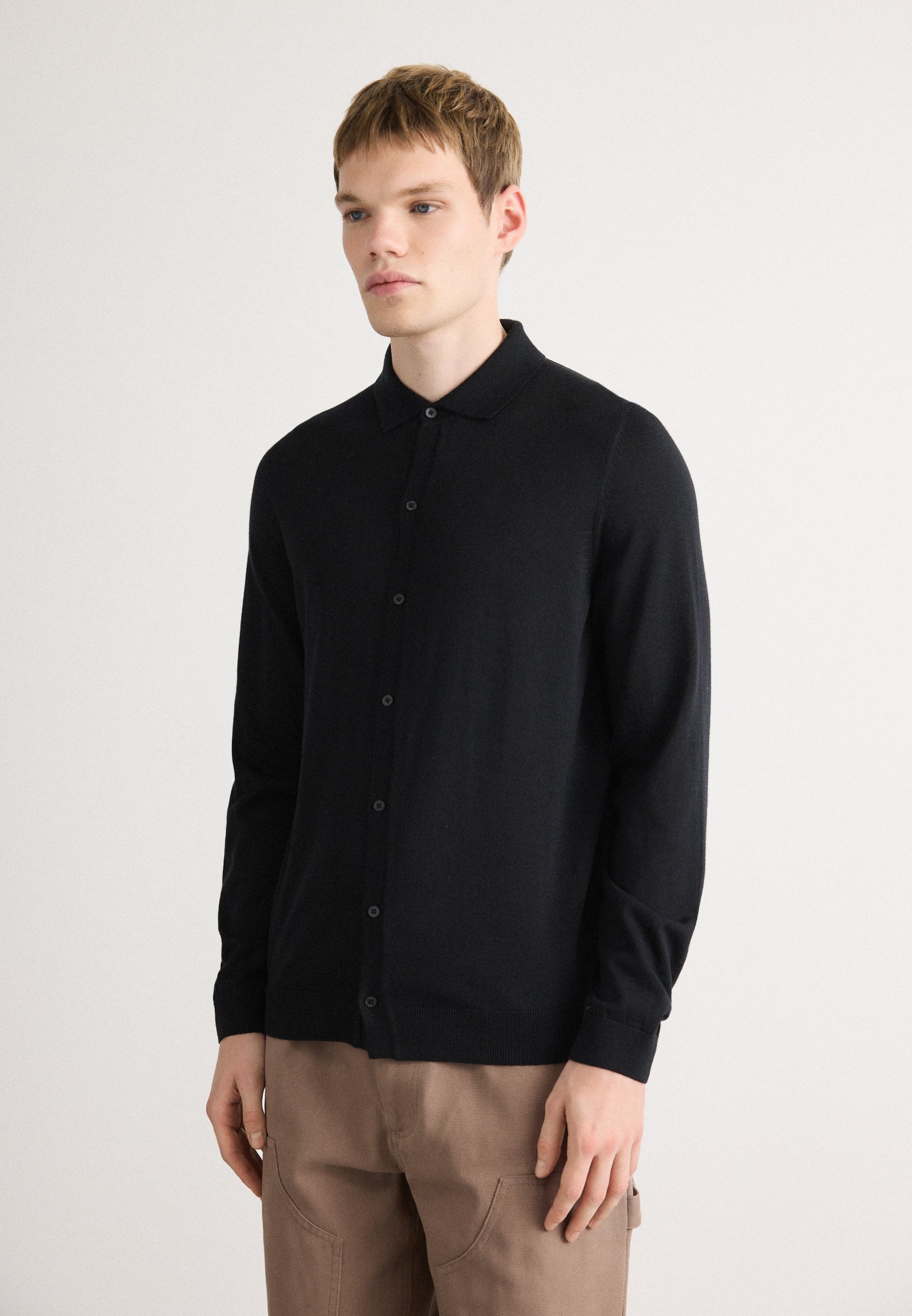 BOSS HELBERT - Cardigan - zwart