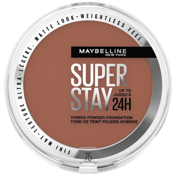 Maybelline New York SuperStay Up To 24HR 75 hibrīda pūderkrēms-tonālais krēms<br>9g