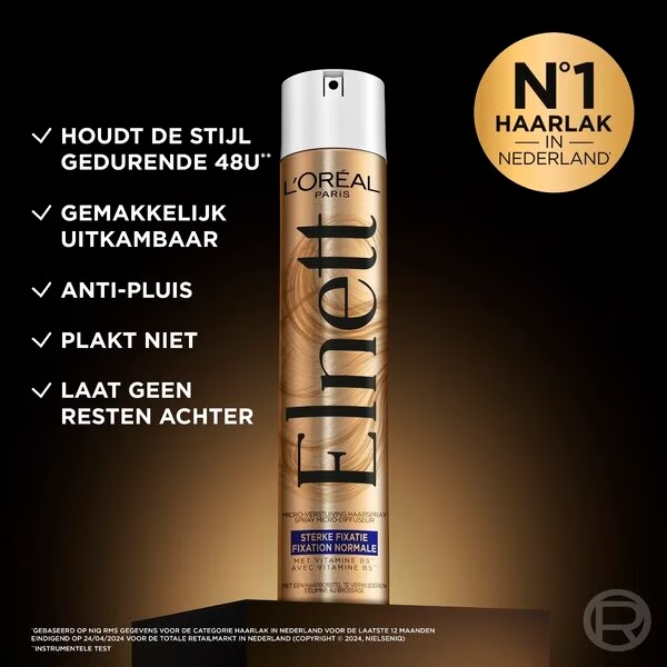 L'Oréal Paris Elnett Satin lak za kosu jakog učvršćivanja<br>400 ml