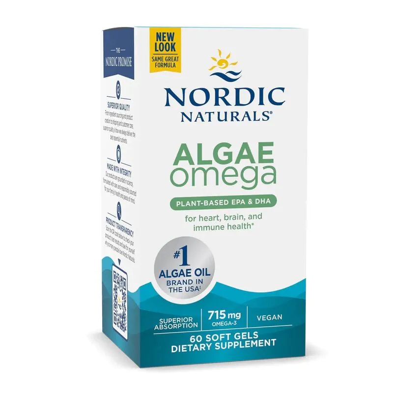 Nordic Naturals Algae Kwasy Omega pochodzenia roślinnego