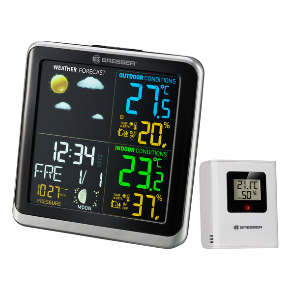 Stație meteo ClimaTemp TB cu afișaj LCD color