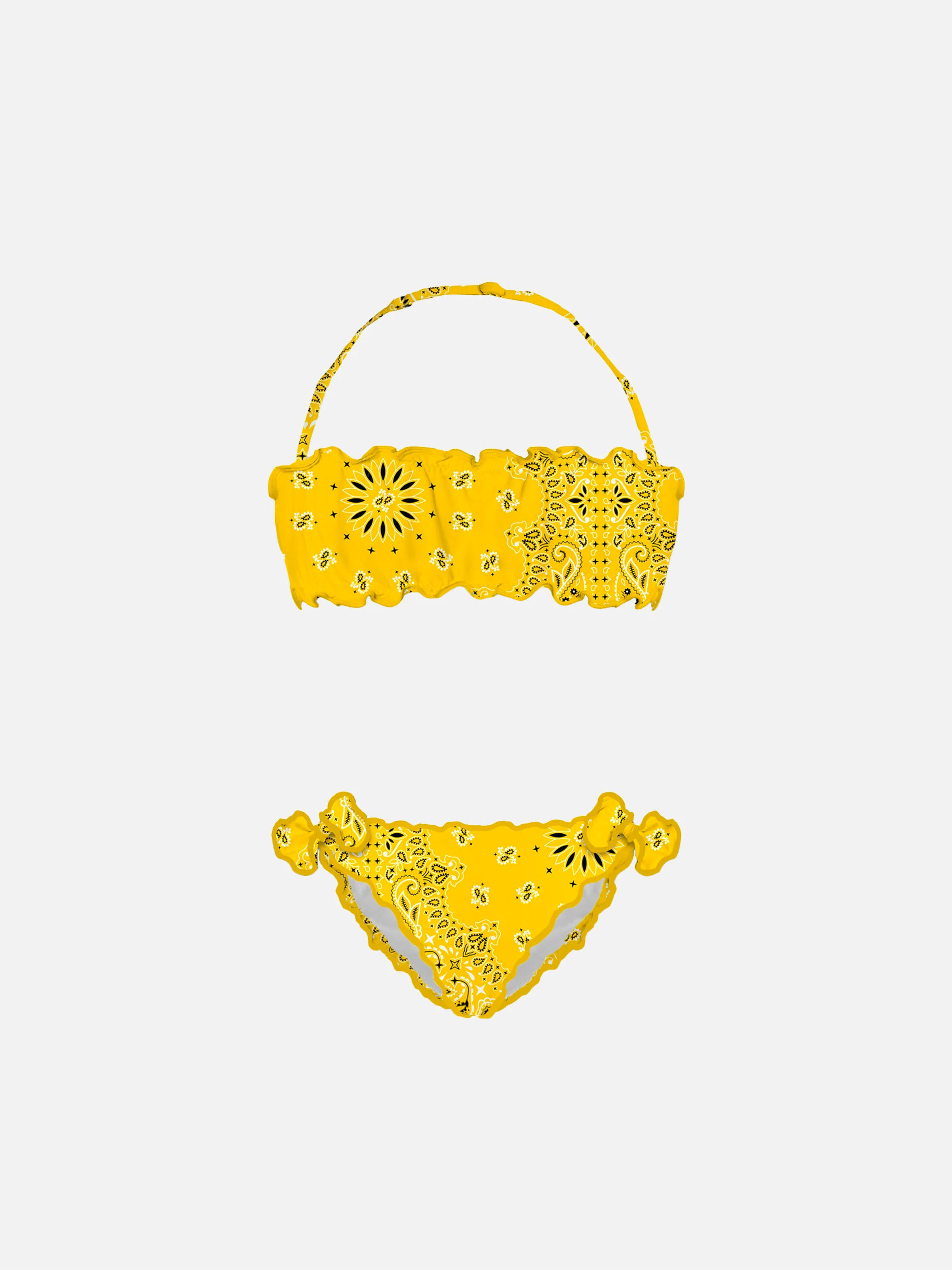 Bandana print band band bikini