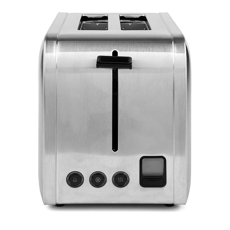 Cuisine Toaster für 2 Scheiben, Edelstahl, digital