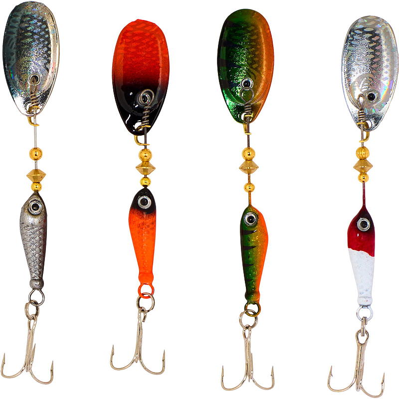 Villfisken Spinners 4 kpl 10g, Aursjøen, Villfisken