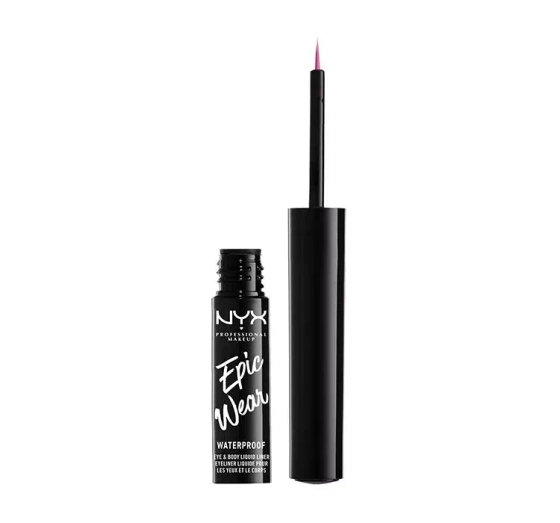 NYX Professional Makeup Epic Wear Metallic eyeliner w płynie 08 Fuchsia Metal 3,5 ml