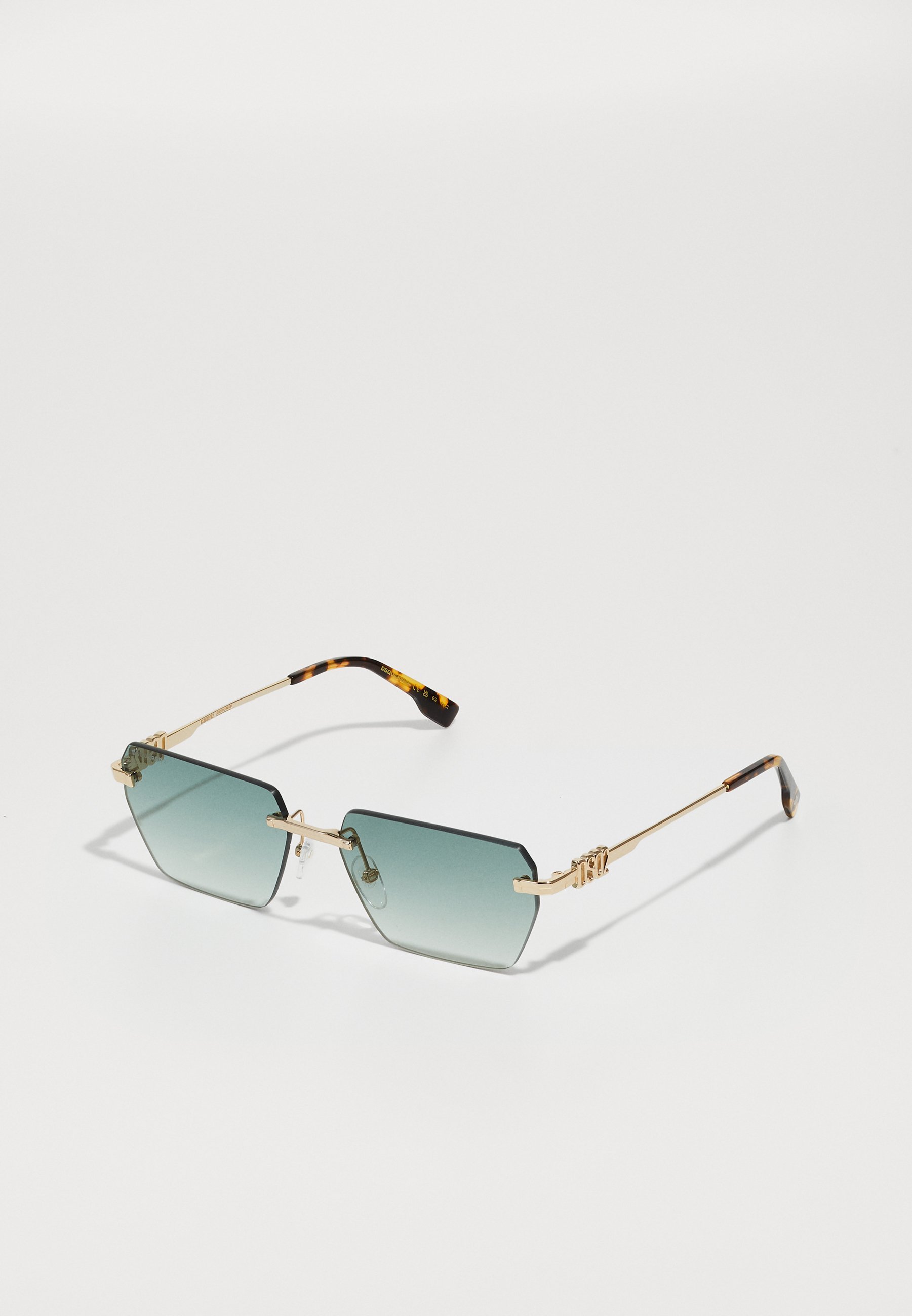 Dsquared2 UNISEX - Zonnebril - goudkleurig/groen