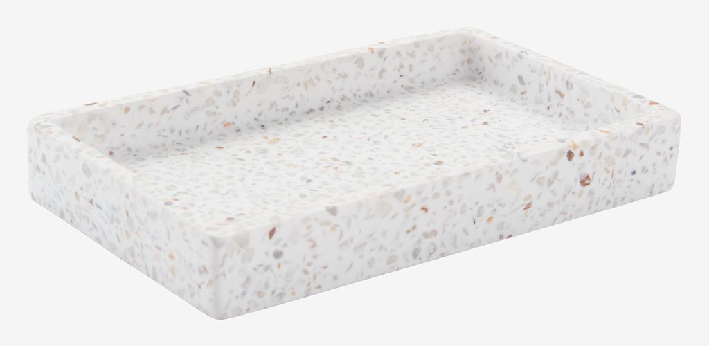 BILLSTA BILLSTA pladenj Š11xG18xV2cm terrazzo učinek