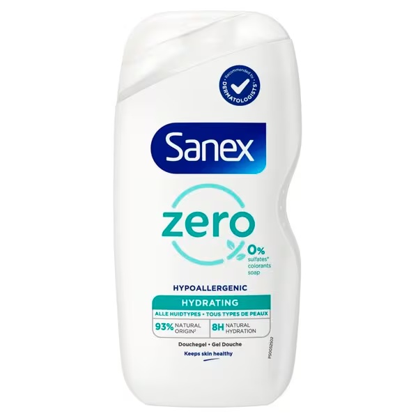 Sanex Zero% mitrinoša dušas želeja<br>400ml - visiem ādas tipiem