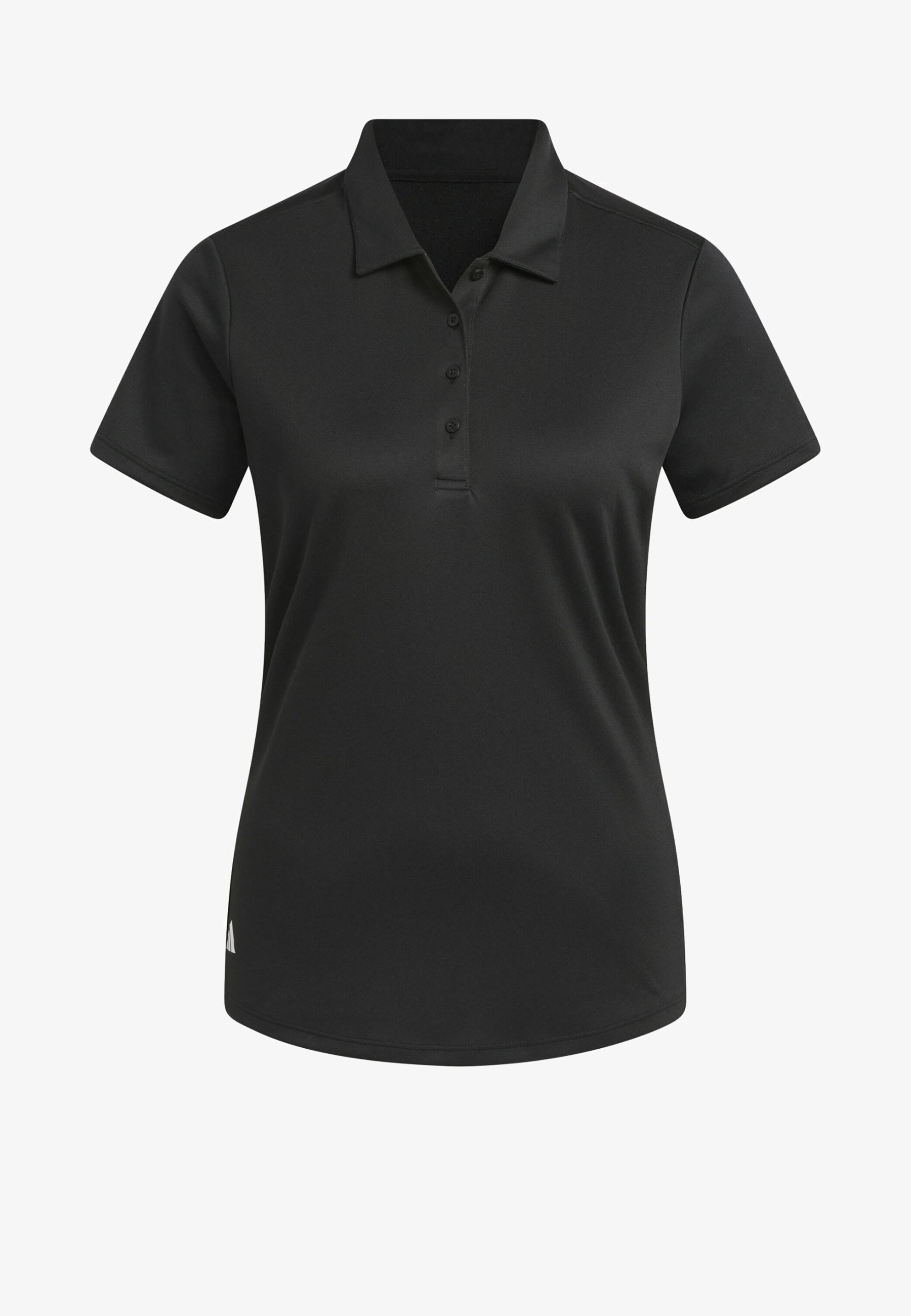 adidas Golf WOMEN'S SOLID PERFORMANCE SHORT SLEEVE - Koszulka polo - czarna