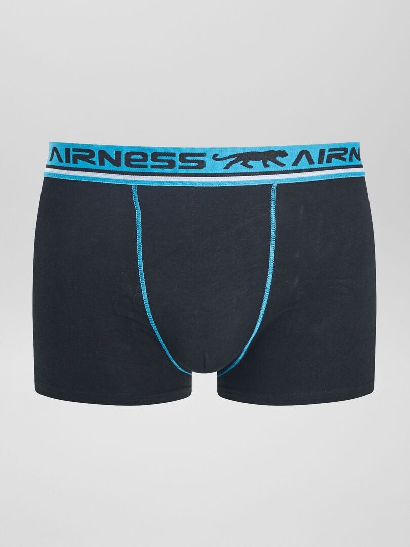 Zestaw 3 bokserek „Airness” – CZARNE