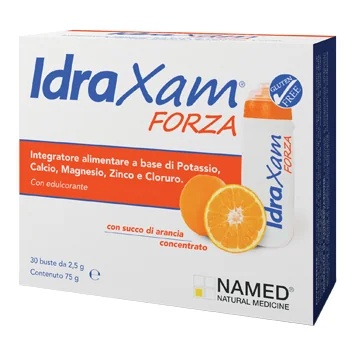NAMED Idraxam Forza 30 φακελάκια με συμπυκνωμένο χυμό πορτοκαλιού