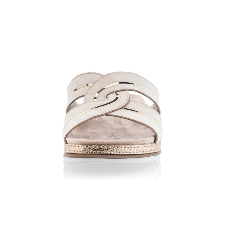Beige Women's Mules/Clogs