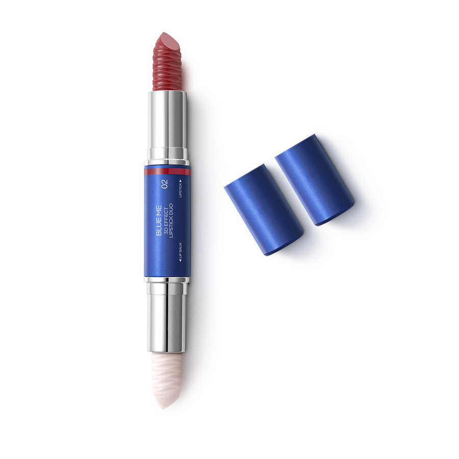 BLUE ME 3D EFFECT LIPSTICK DUO 02 Yes Mauve