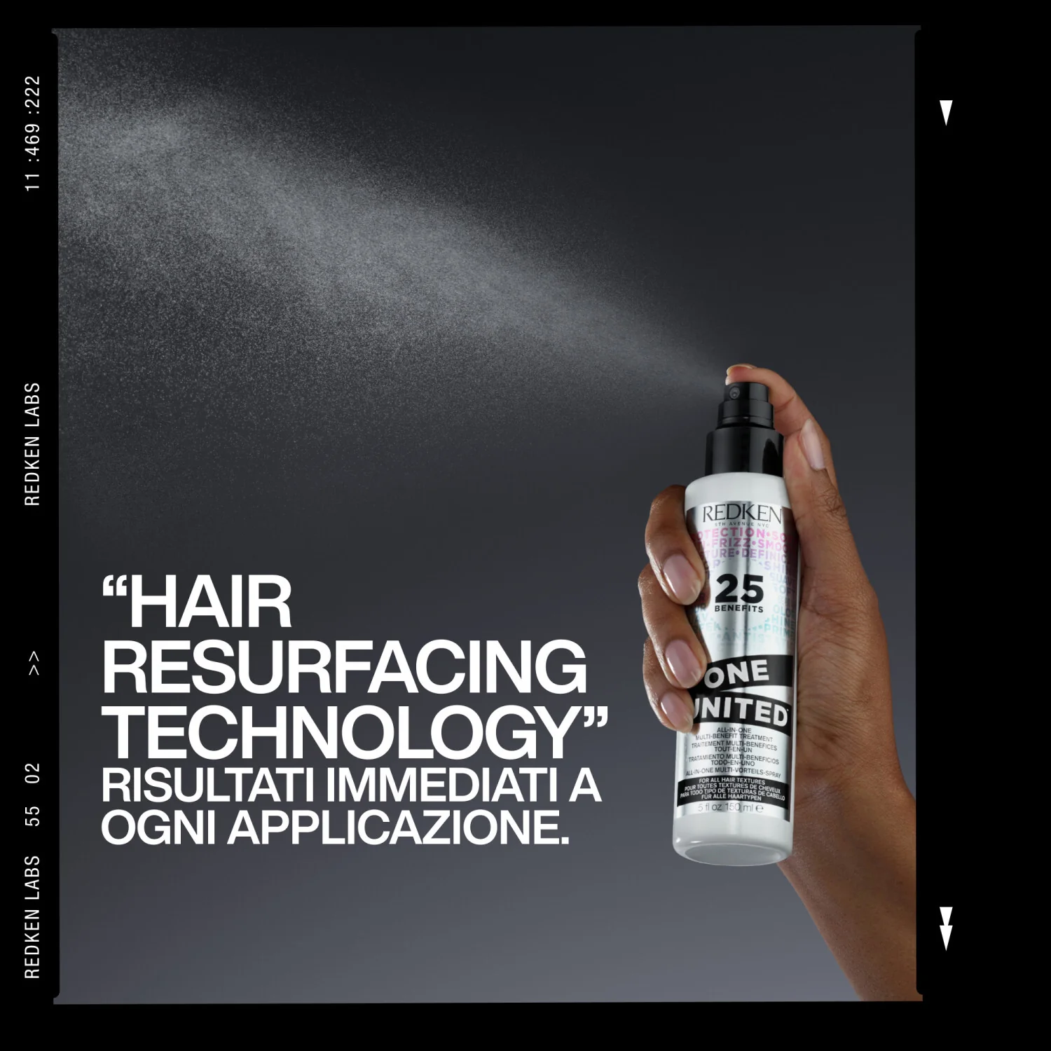 Styling One United - Spray Capelli Styling & Finish, Spray Capelli, Spray Termo Protettivo