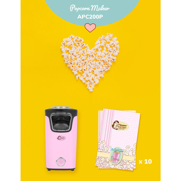 Popcornmaschine, pink