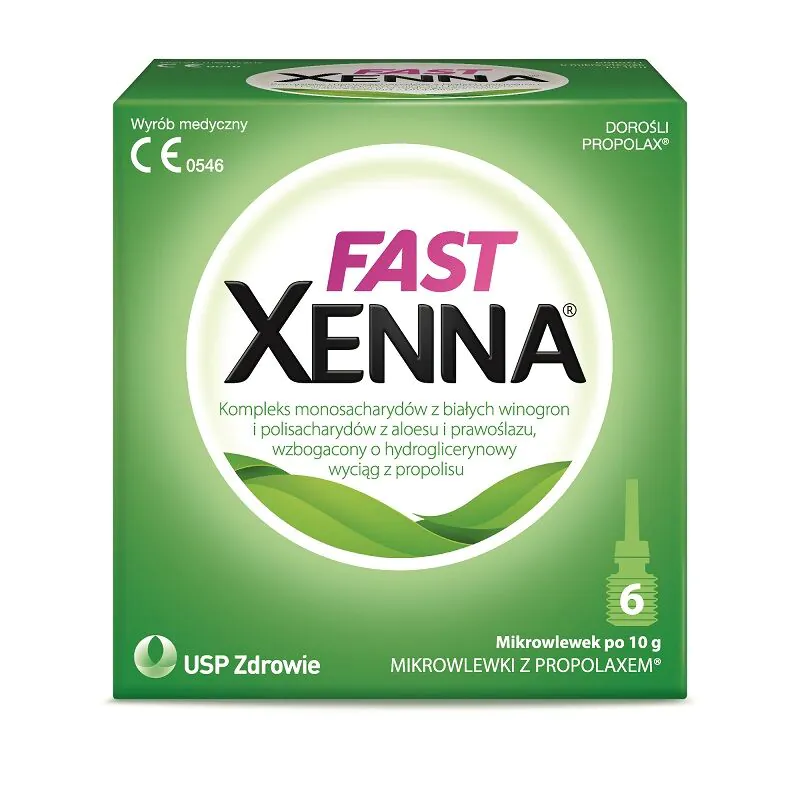 Xenna Fast, Preparat na zaparcia, Mikrowlewka doodbytnicza