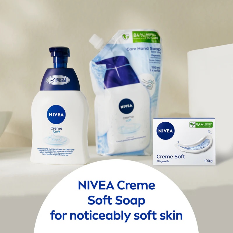 NIVEA Creme Soft kreminis skystas muilas