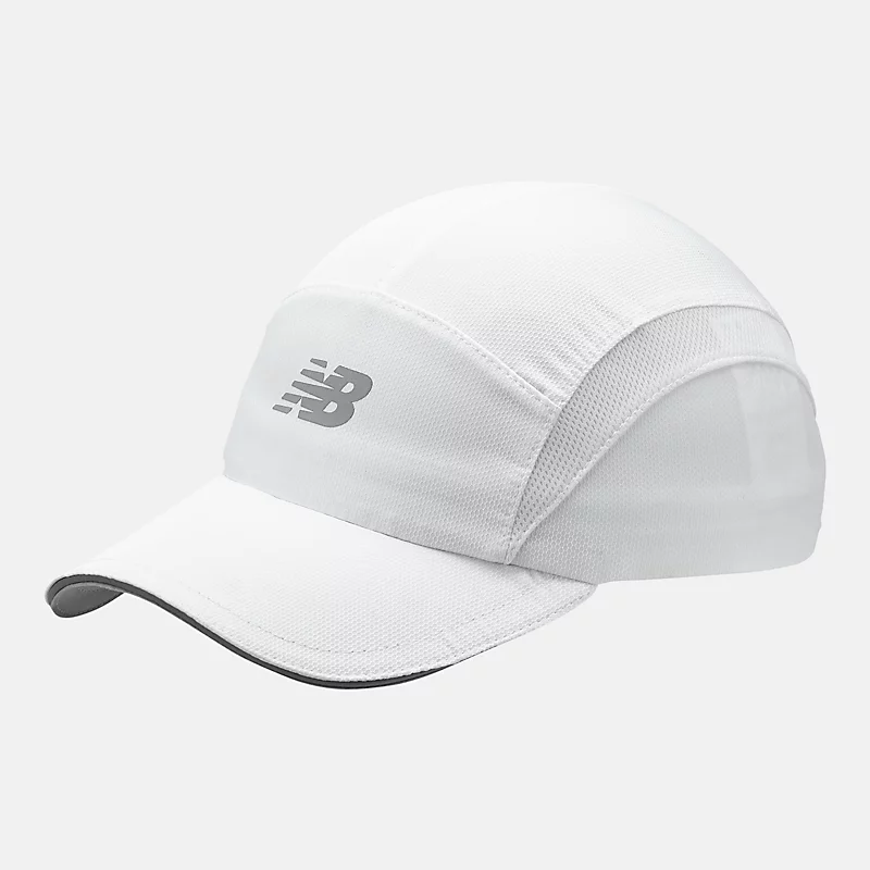 Șapcă sport unisex cu 5 panouri - ALBĂ