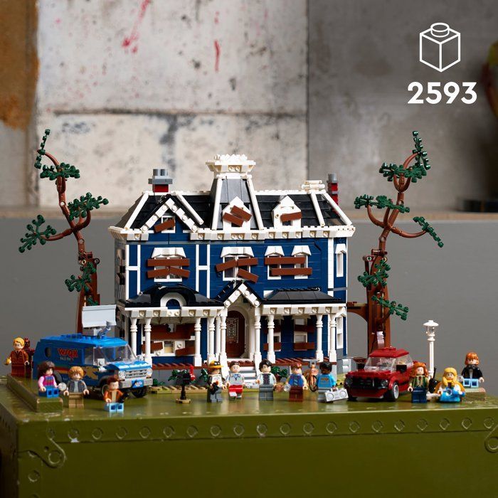 LEGO Icons 11370 Stranger Things: Het Creel-huis - Bouwset voor volwassenen - Cadeau