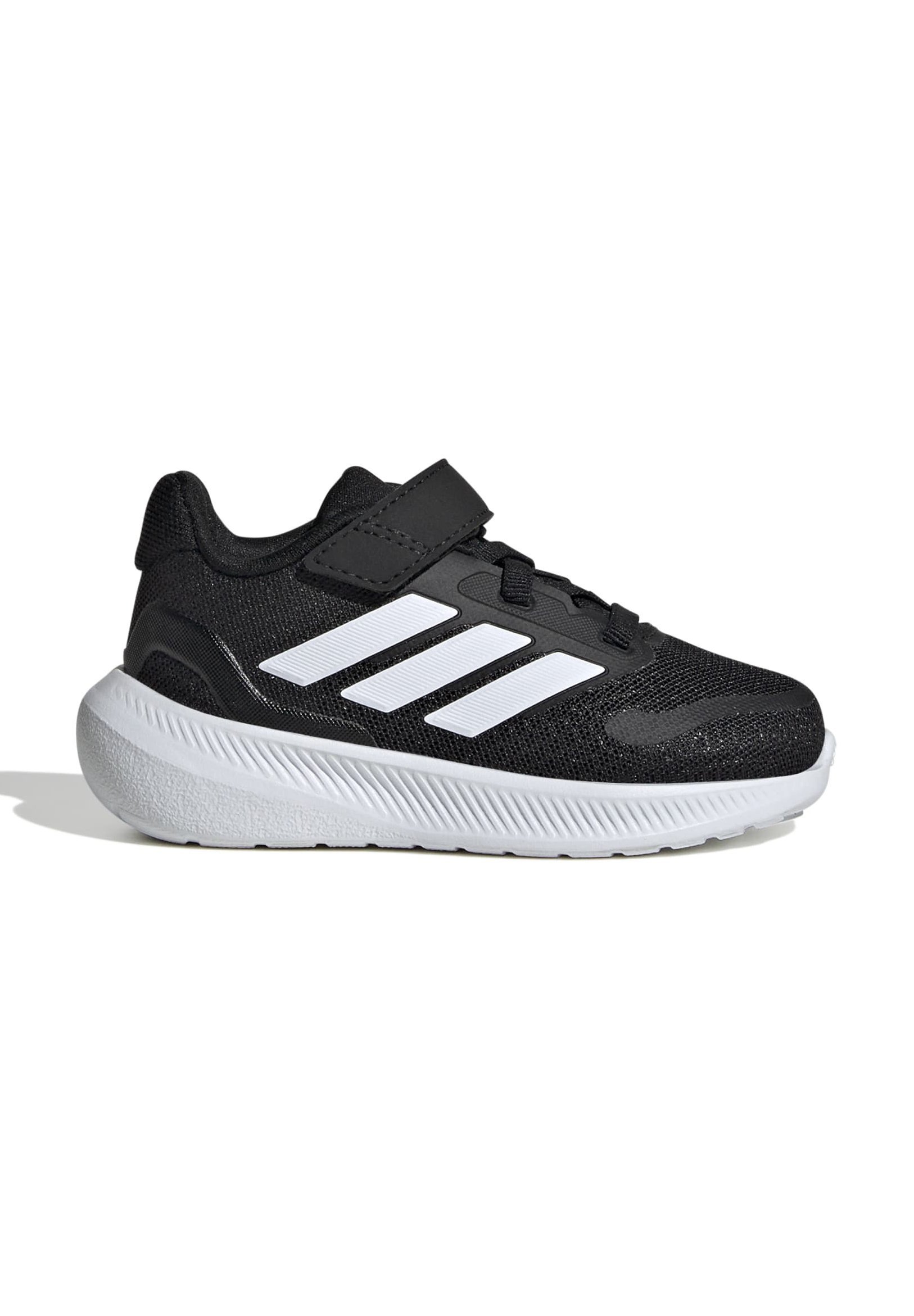 adidas Performance RUNFALCON UNISSEX - Tênis de corrida de rua - preto e branco