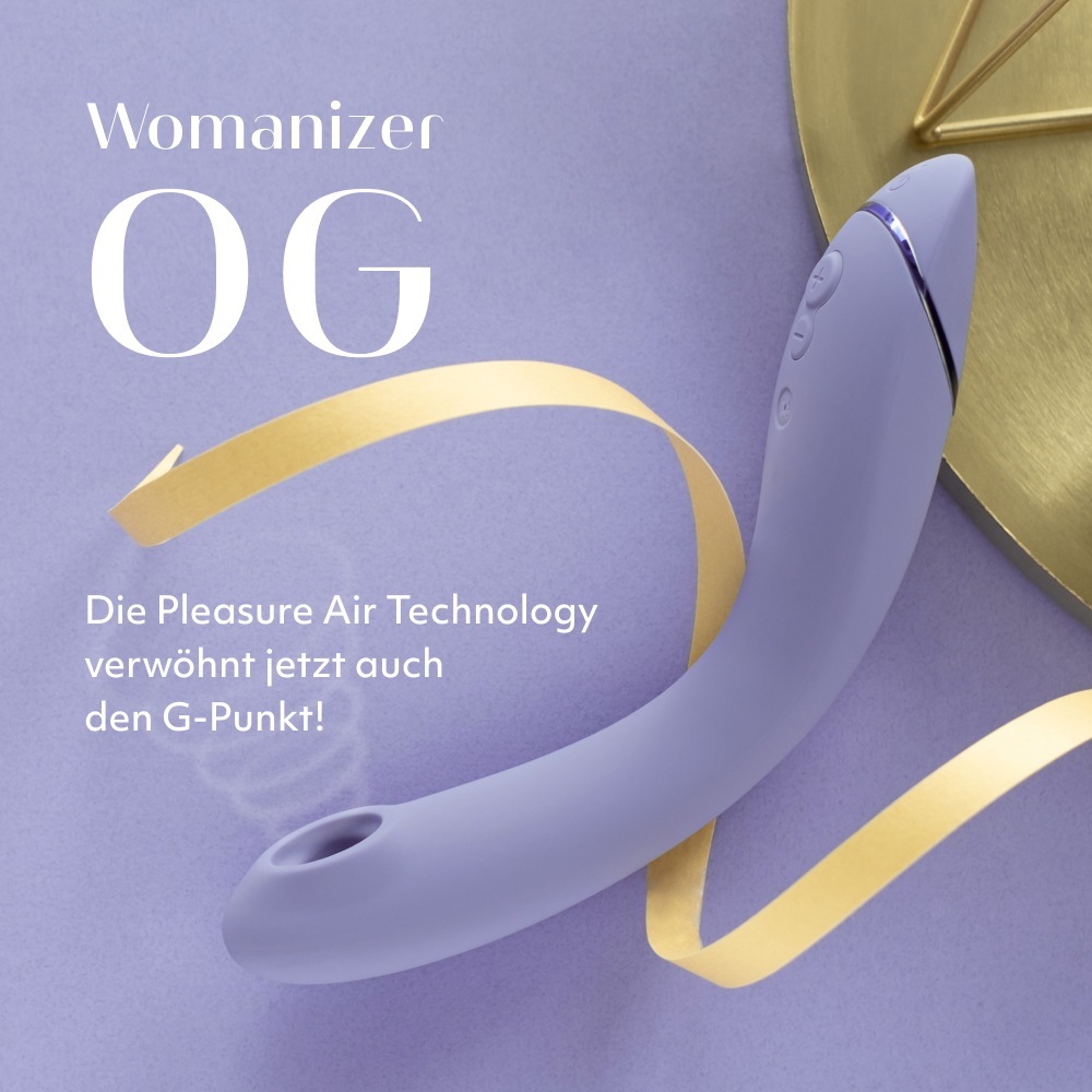 Erotski dodatak Womanizer Lilac Luxury G-točka stimulator s tehnologijom zraka zadovoljstva - 1 komad