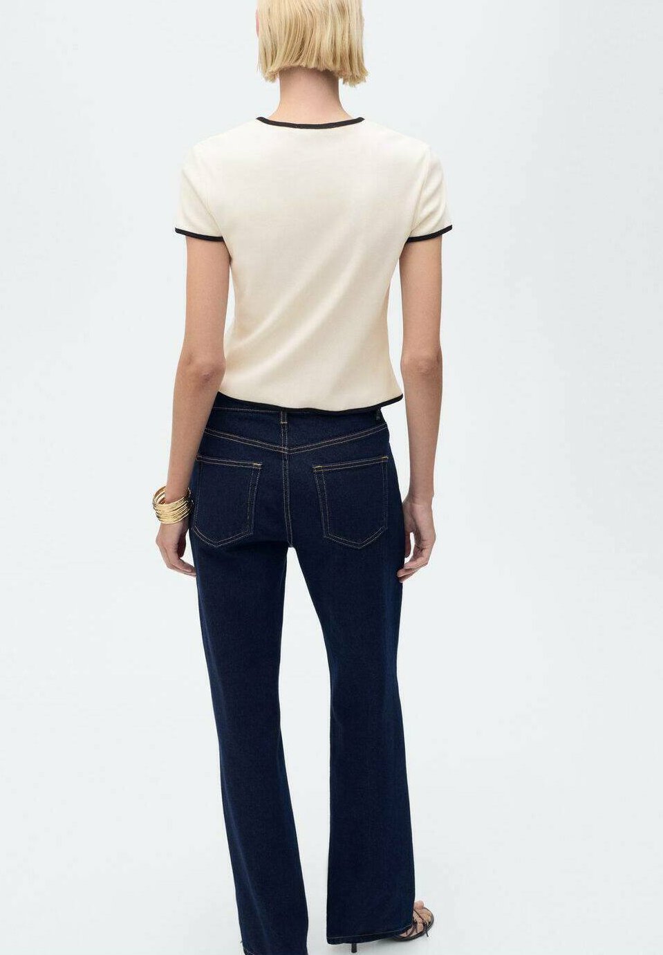 Mango blouse - gebroken wit
