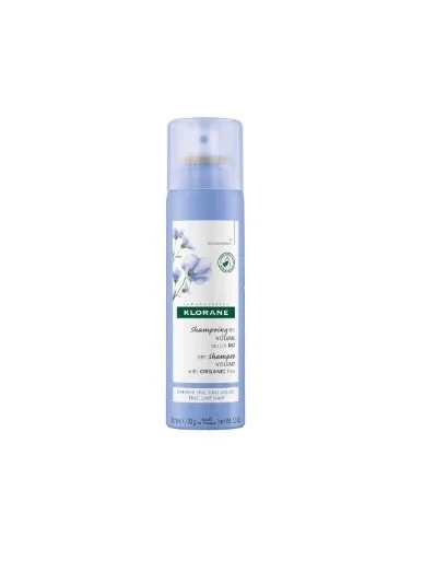 KLORANE Droogshampoo met lijnzaadgeur 150 ml zonder water
