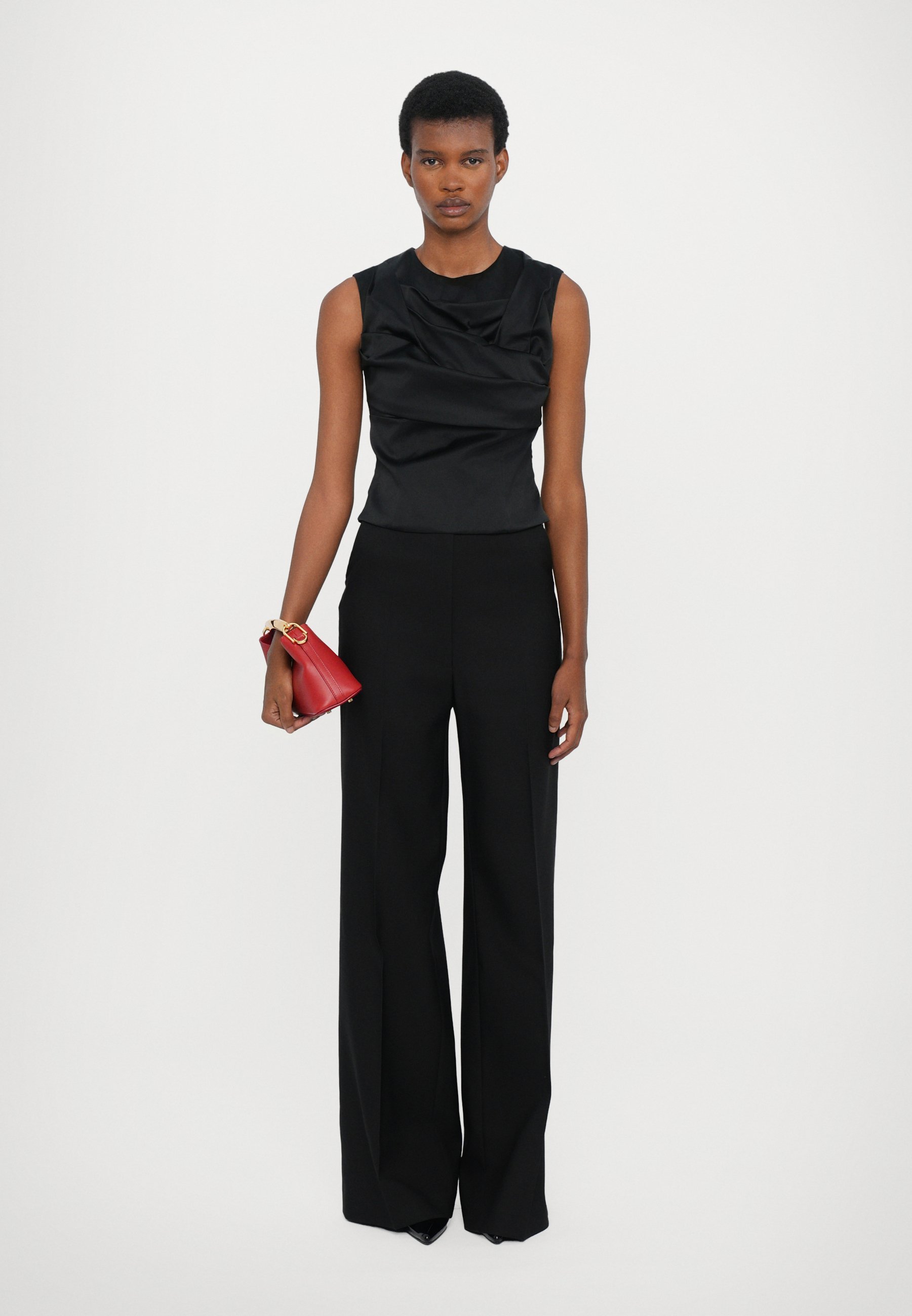 Viktor&Rolf geplooide blouse - Blouse - zwart