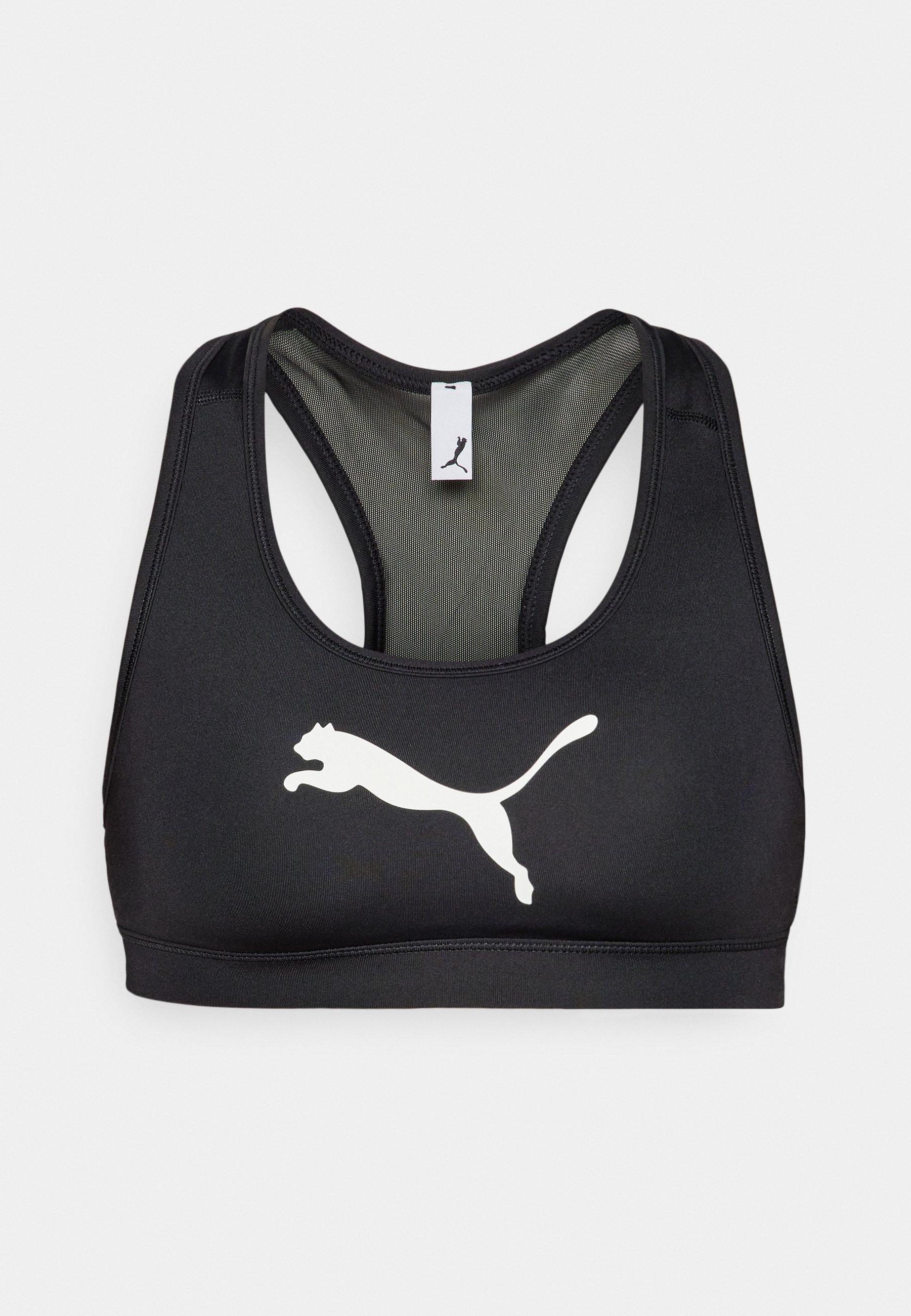 Puma BRA - Keskmise toega spordirinnahoidja - must