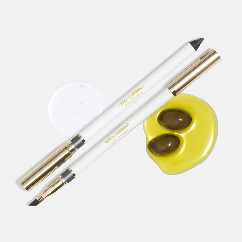 Lápis de olhos Dolce&Gabbana Classic Sleek Kohl Glider com pincel