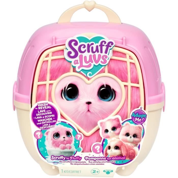 Animaux en peluche - SCRUFF A LUVS - Boule de poils - Rose
