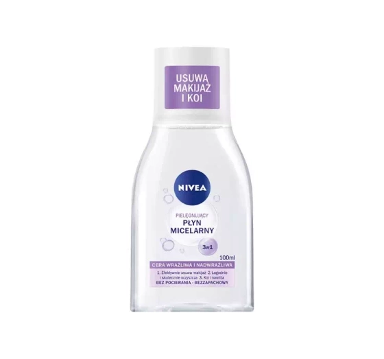 NIVEA kojący płyn do demakijażu cera wrażliwa i nadwrażliwa 100 ml