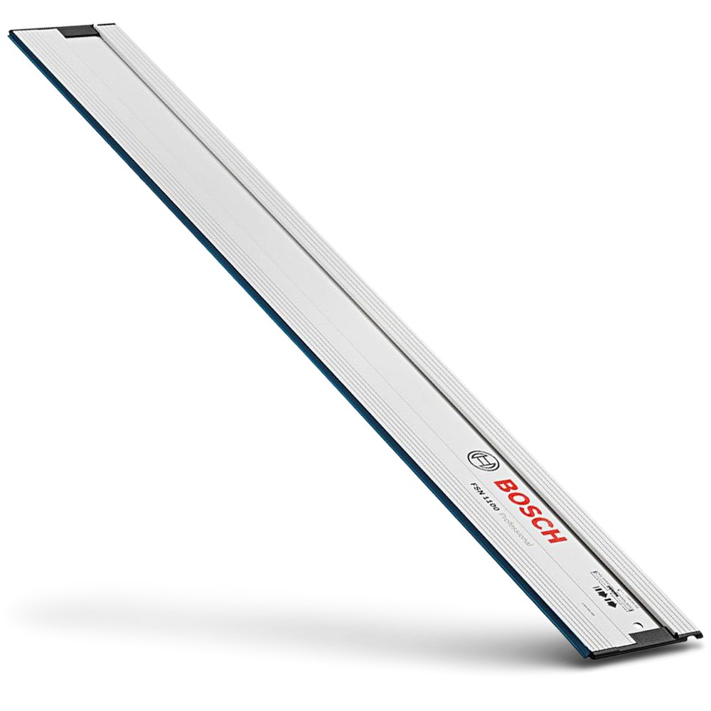 BOSCH 1100 mm Aluminium-Führungsschiene mit Splitterschutz FSN1100