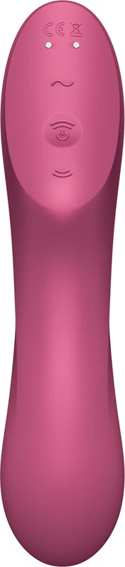 Satisfyer Curvy TRINITY 3 vibrators ar klitora stimulatoru